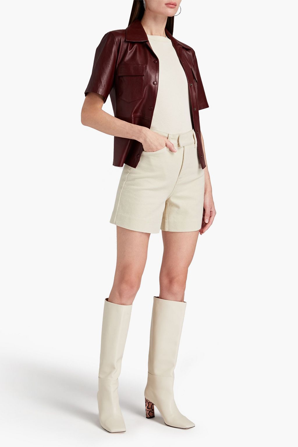 REMAIN BIRGER CHRISTENSEN Bernadette denim shorts
