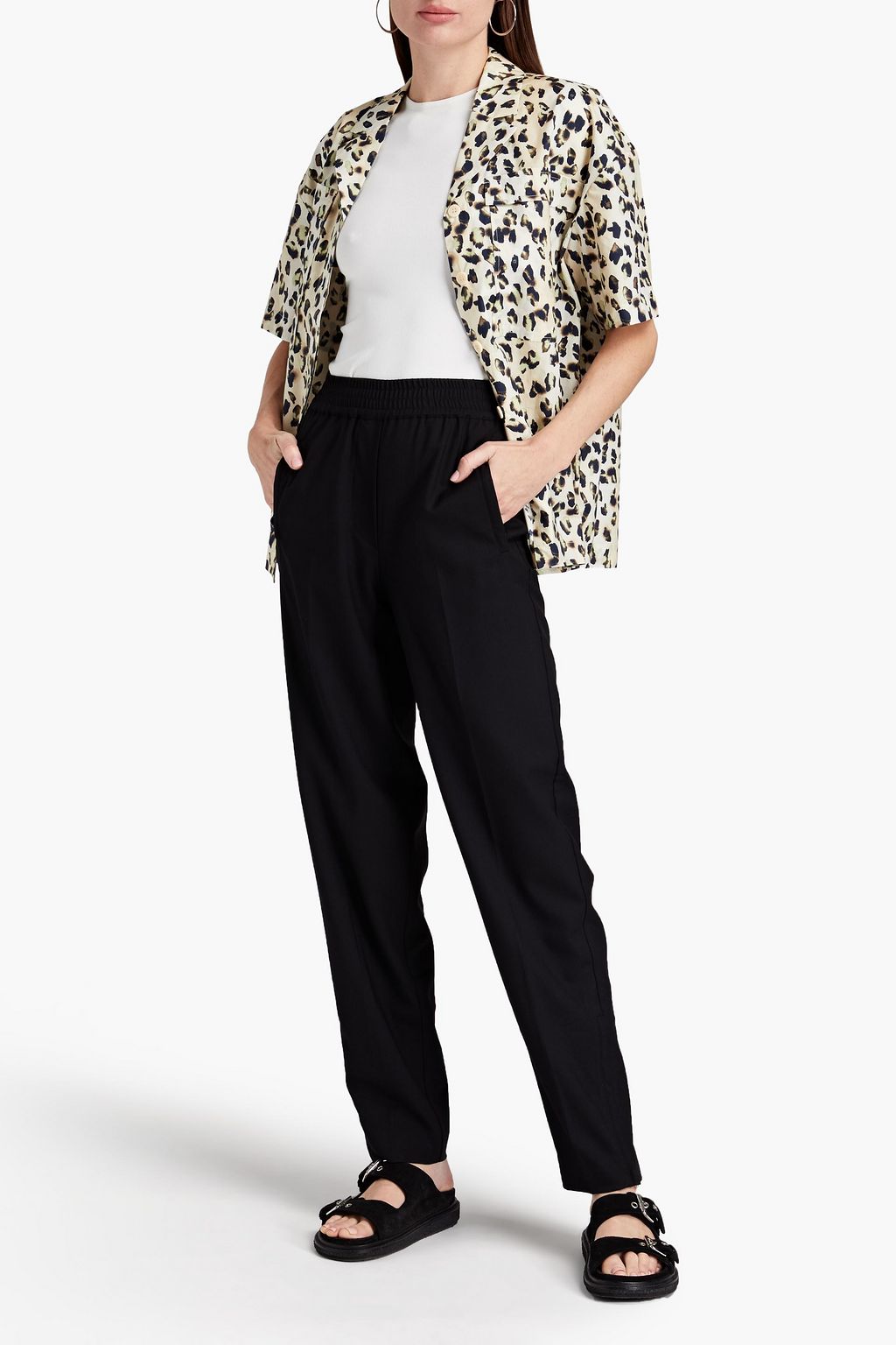 REMAIN BIRGER CHRISTENSEN Twill tapered pants