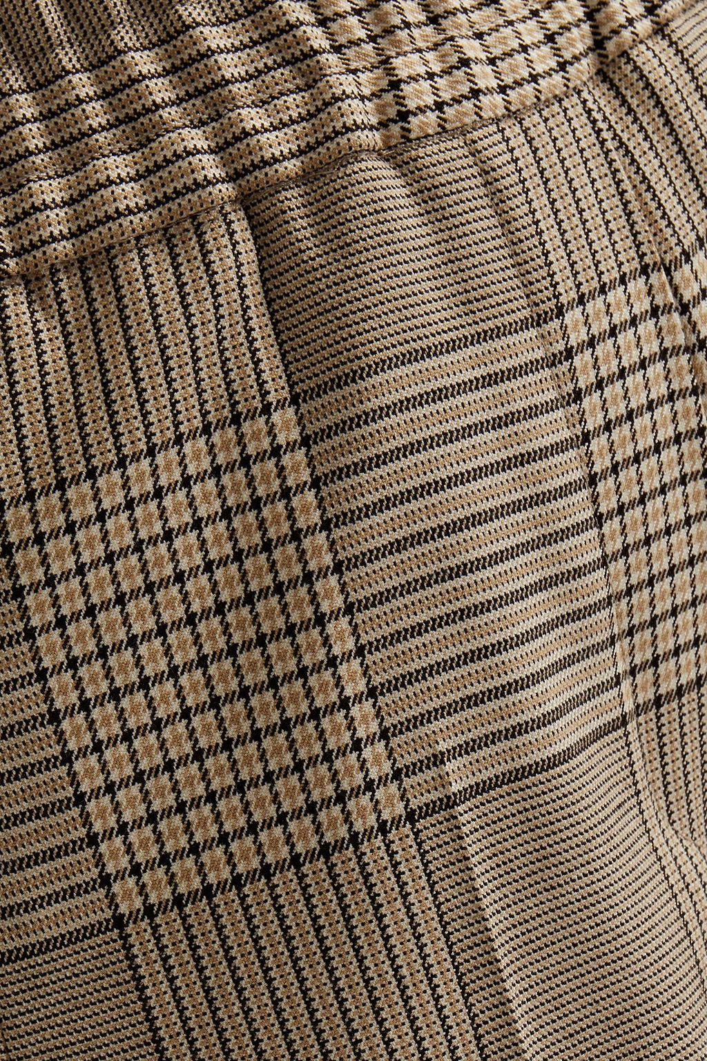 REMAIN BIRGER CHRISTENSEN Meg Prince of Wales checked jacquard tapered pants
