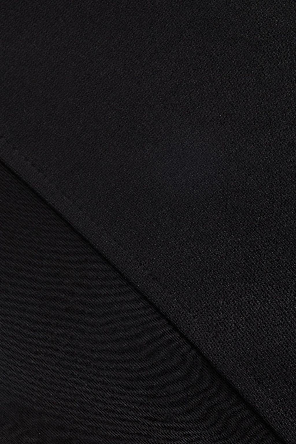 REMAIN BIRGER CHRISTENSEN Jersey-paneled cutout cupro-blend stretch-ponte bodysuit