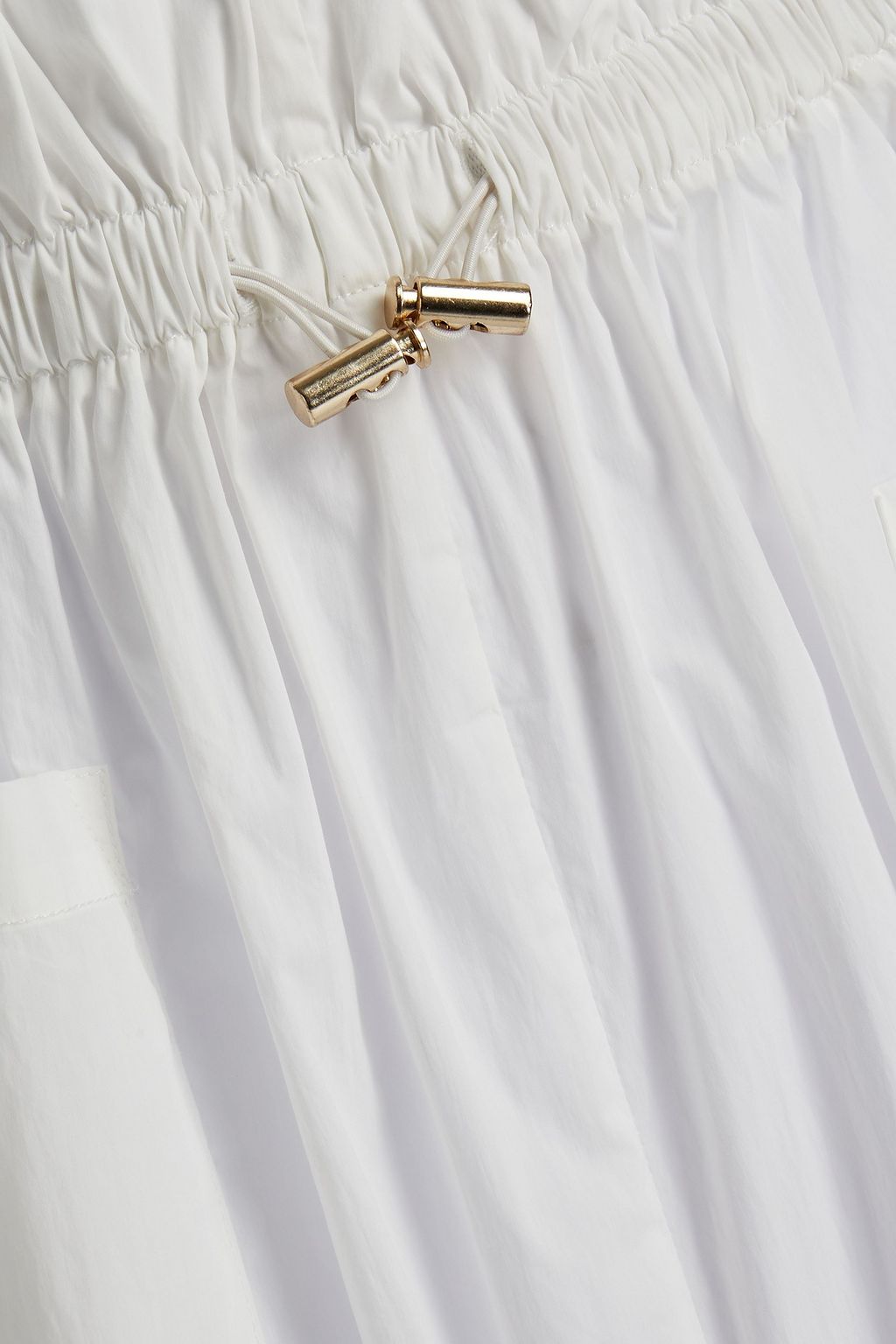 REMAIN BIRGER CHRISTENSEN Amina cotton-blend poplin midi skirt