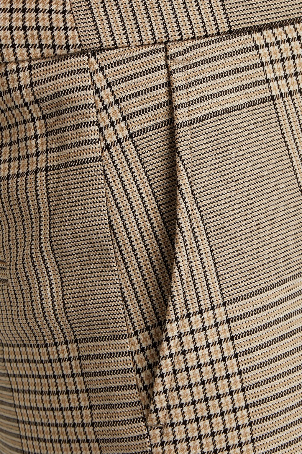 REMAIN BIRGER CHRISTENSEN Prince of Wales checked jacquard shorts