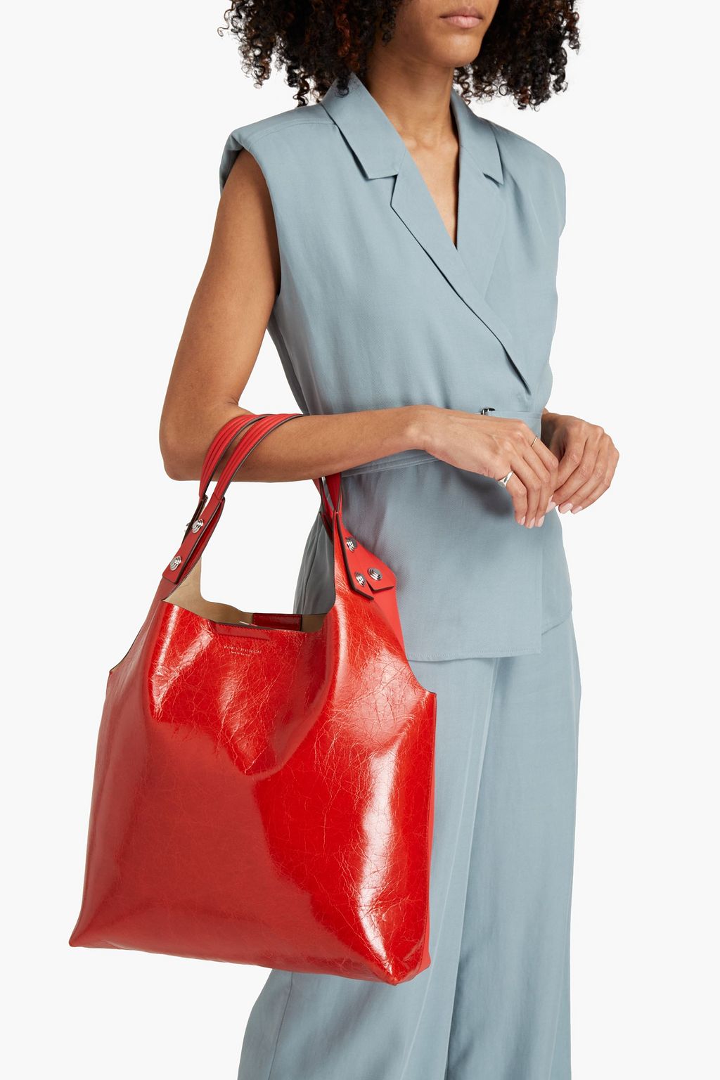 TORY BURCH Rory leather tote