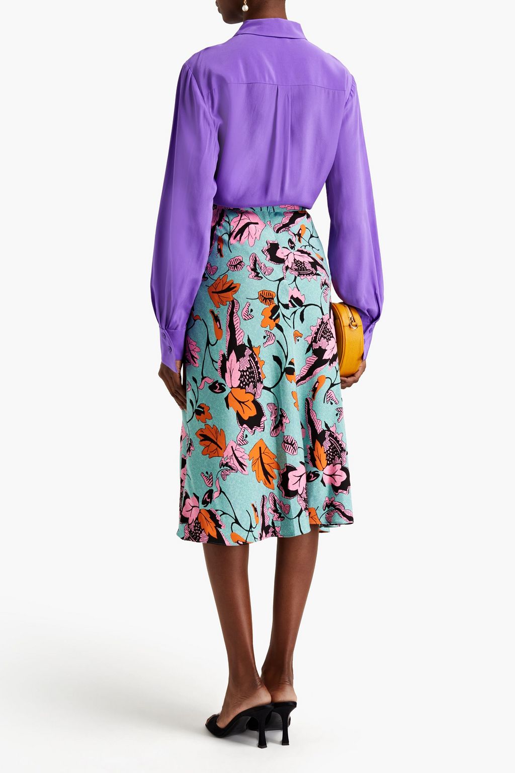 DIANE VON FURSTENBERG Darcy silk shirt