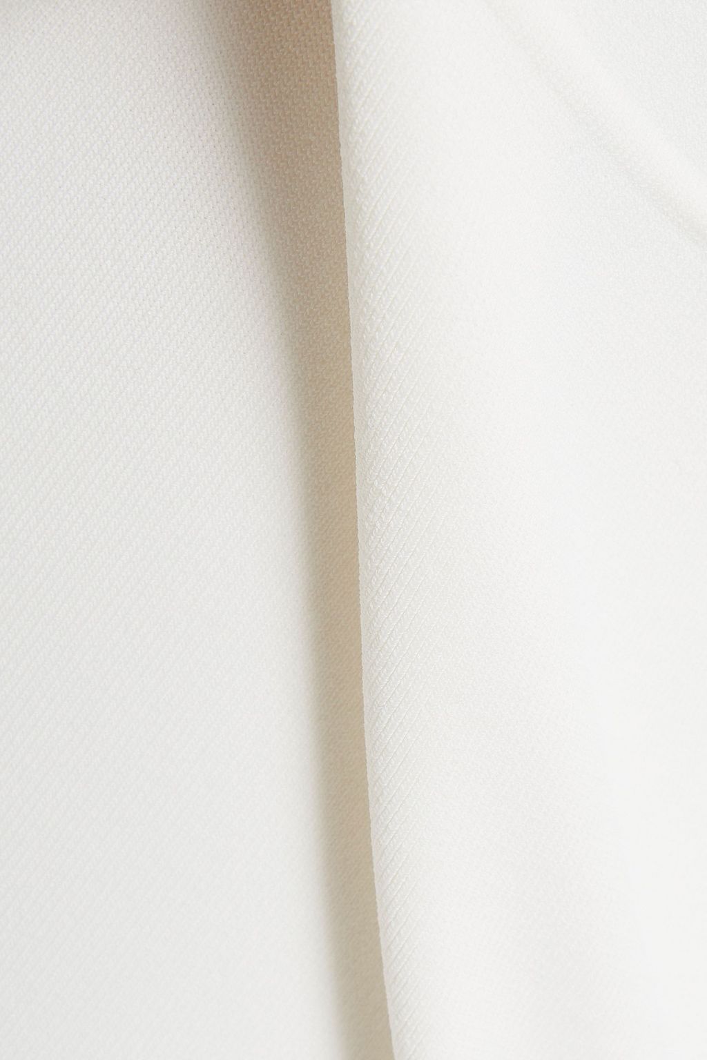 DION LEE Paneled stretch-knit midi dress