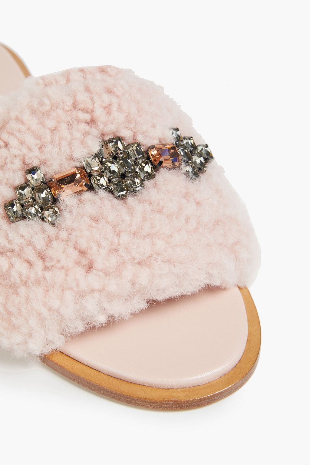 tory burch embellished slides