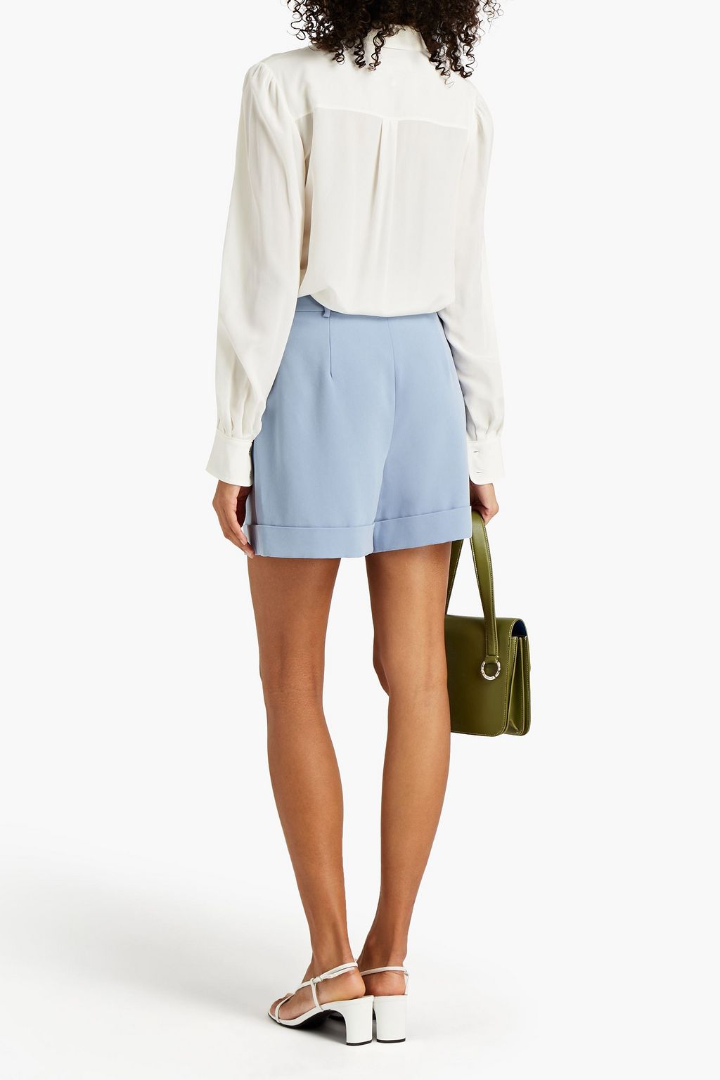 DIANE VON FURSTENBERG Annie Two silk crepe de chine shirt
