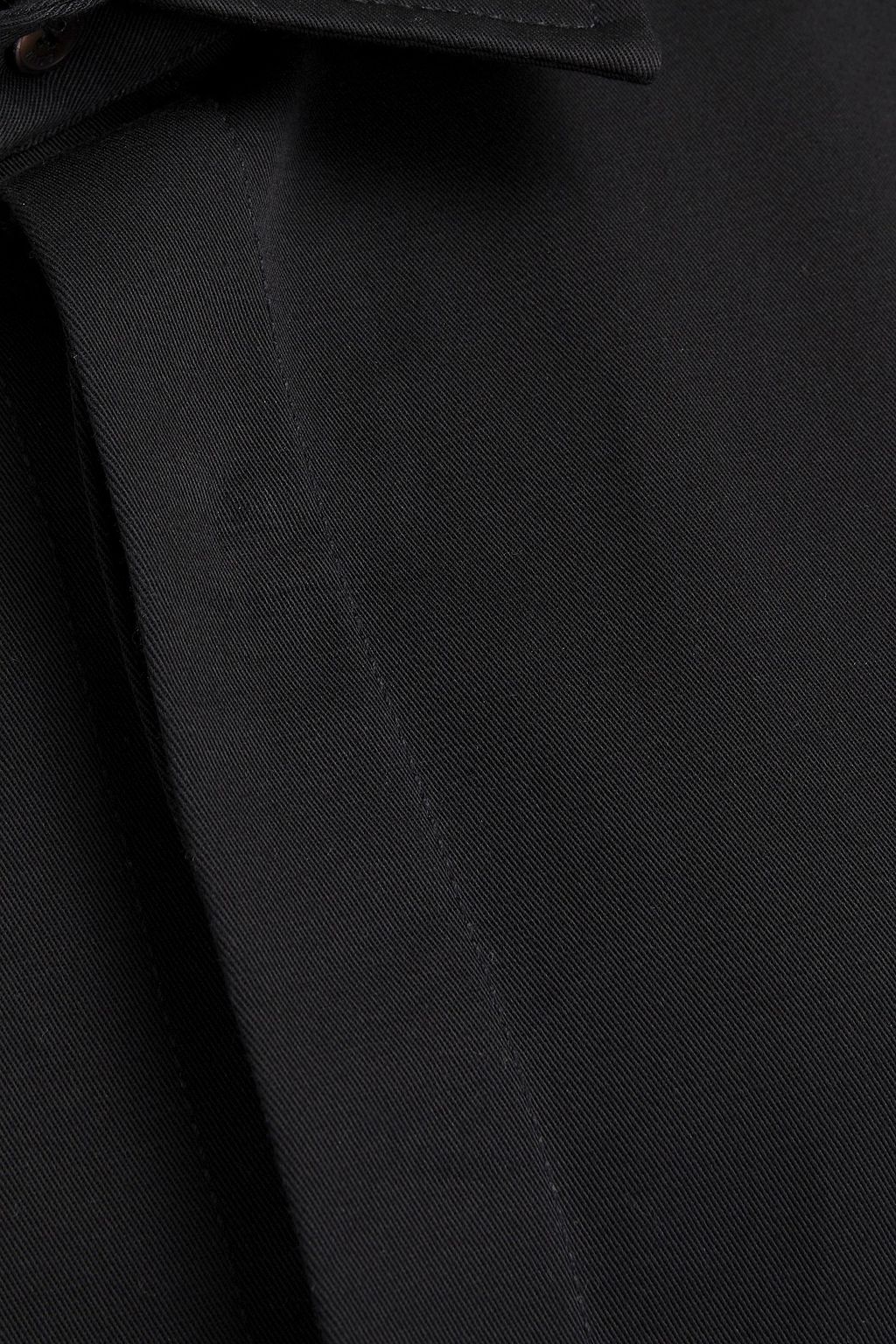 DION LEE Convertible cotton-twill shirt