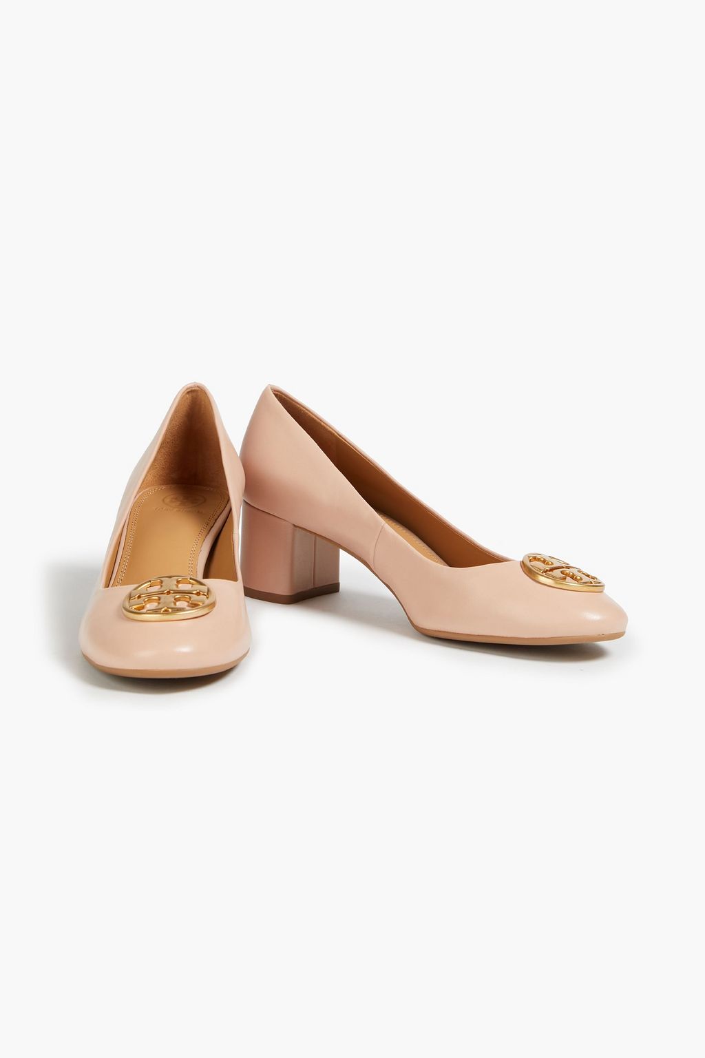 tory burch red pumps