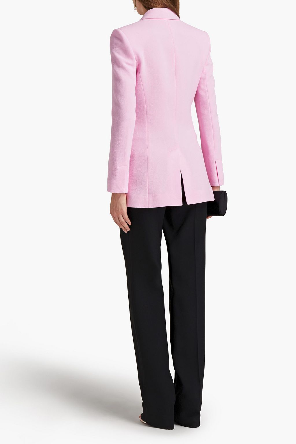 ROLAND MOURET Gilroy double-breasted wool-crepe blazer