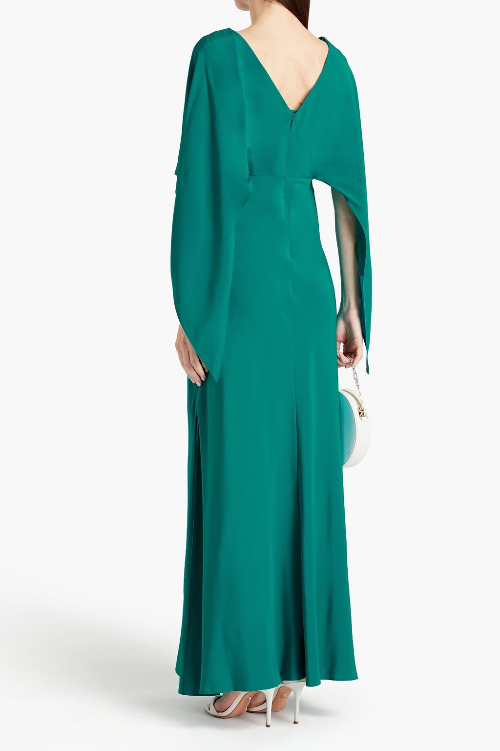DIANE VON FURSTENBERG Alberta Maxikleid aus Seiden-Crêpe