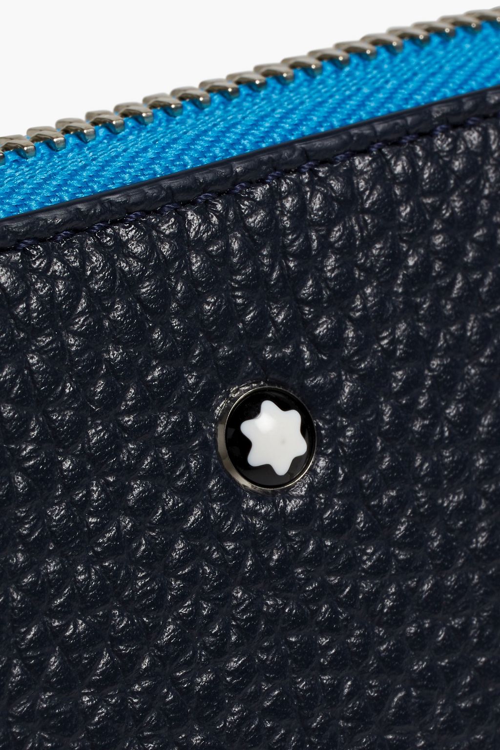 MONTBLANC Pebbled-leather phone accessories case