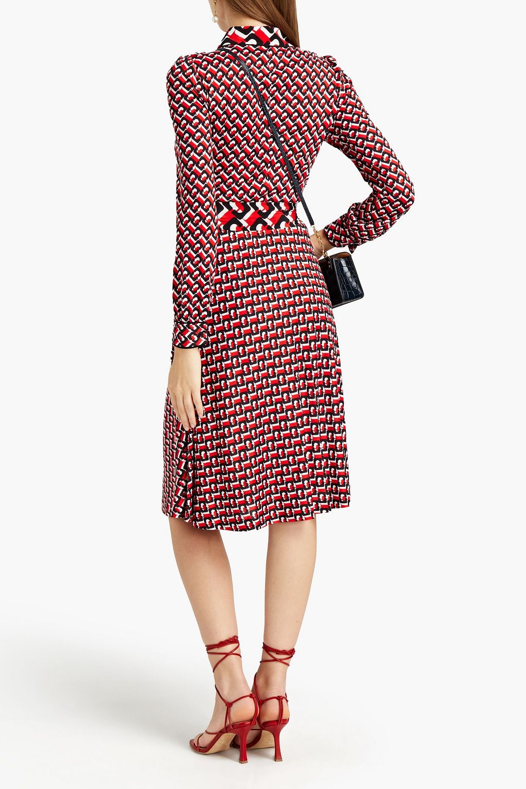 DIANE VON FURSTENBERG Milly printed silk-jersey midi dress