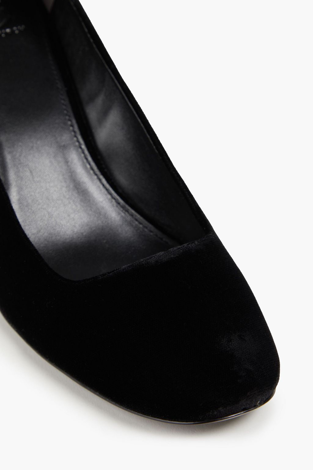 TORY BURCH Embellished velvet pumps
