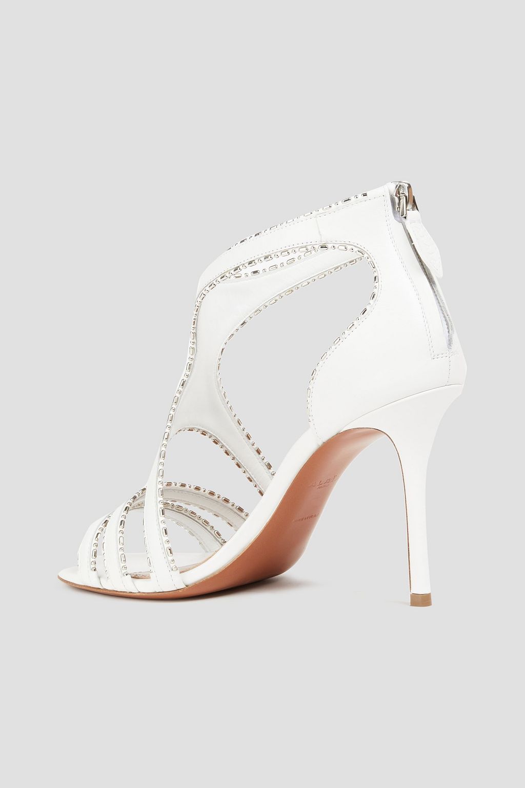 ALAÏA Sandalen aus Leder mit Nieten