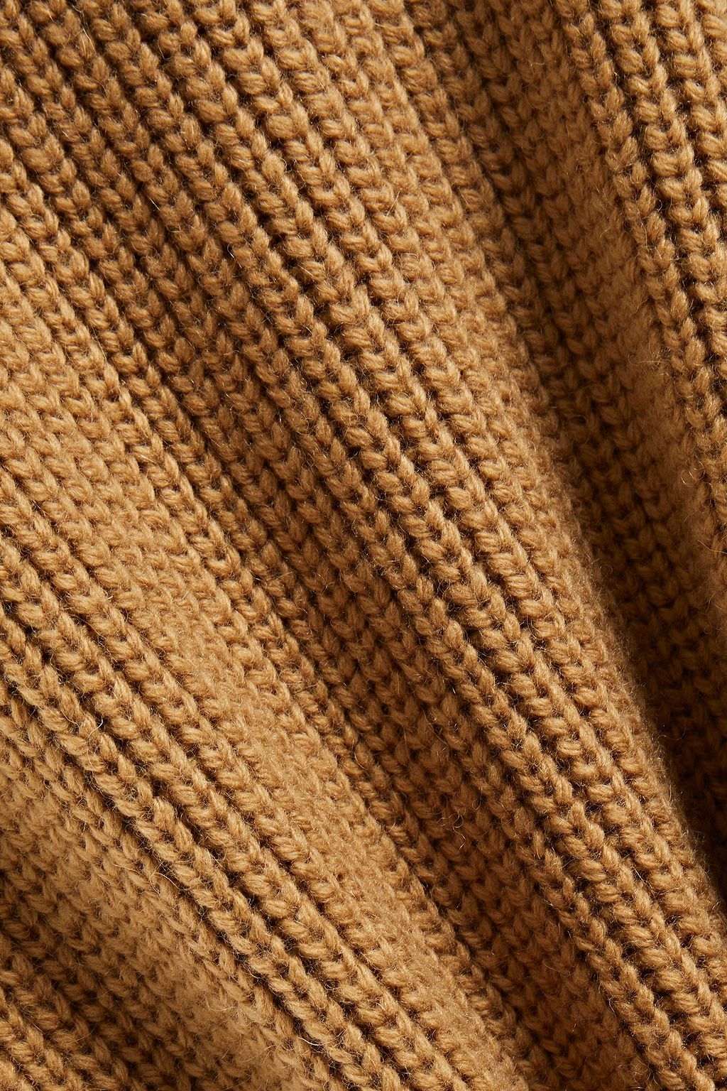 MICHAEL MICHAEL KORS Ribbed-knit turtleneck mini dress