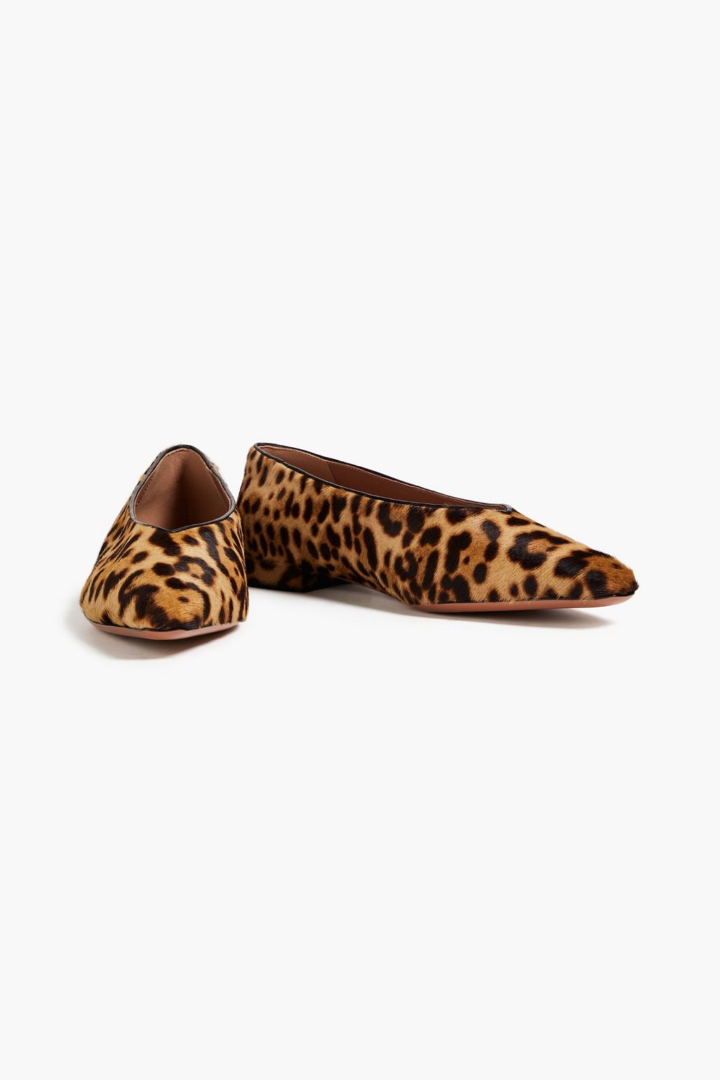 Leopard print ballet pumps Outlet