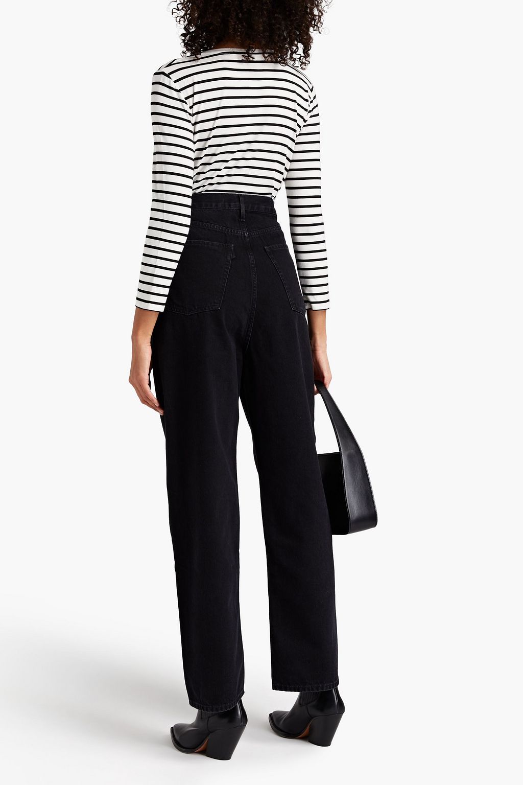 3X1 NYC High-rise straight-leg jeans