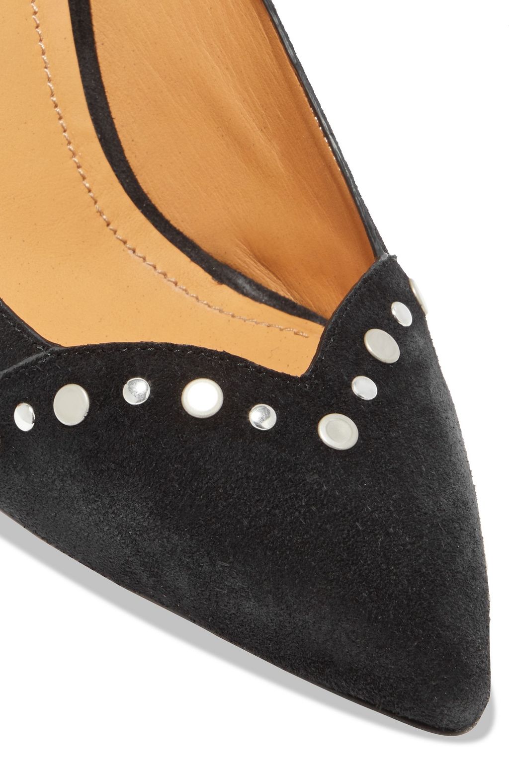 ISABEL MARANT Ponroe studded suede pumps