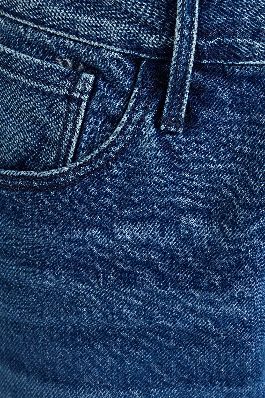 3X1 NYC Frayed mid-rise slim-leg jeans