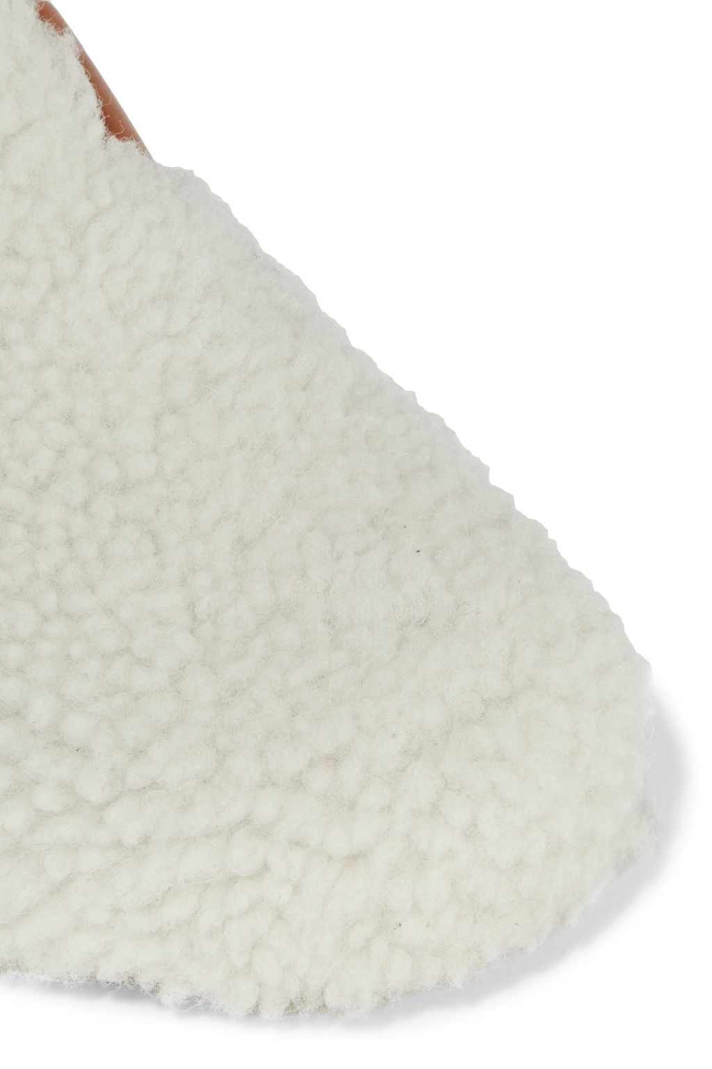 ISABEL MARANT Mirvin buckled shearling slippers