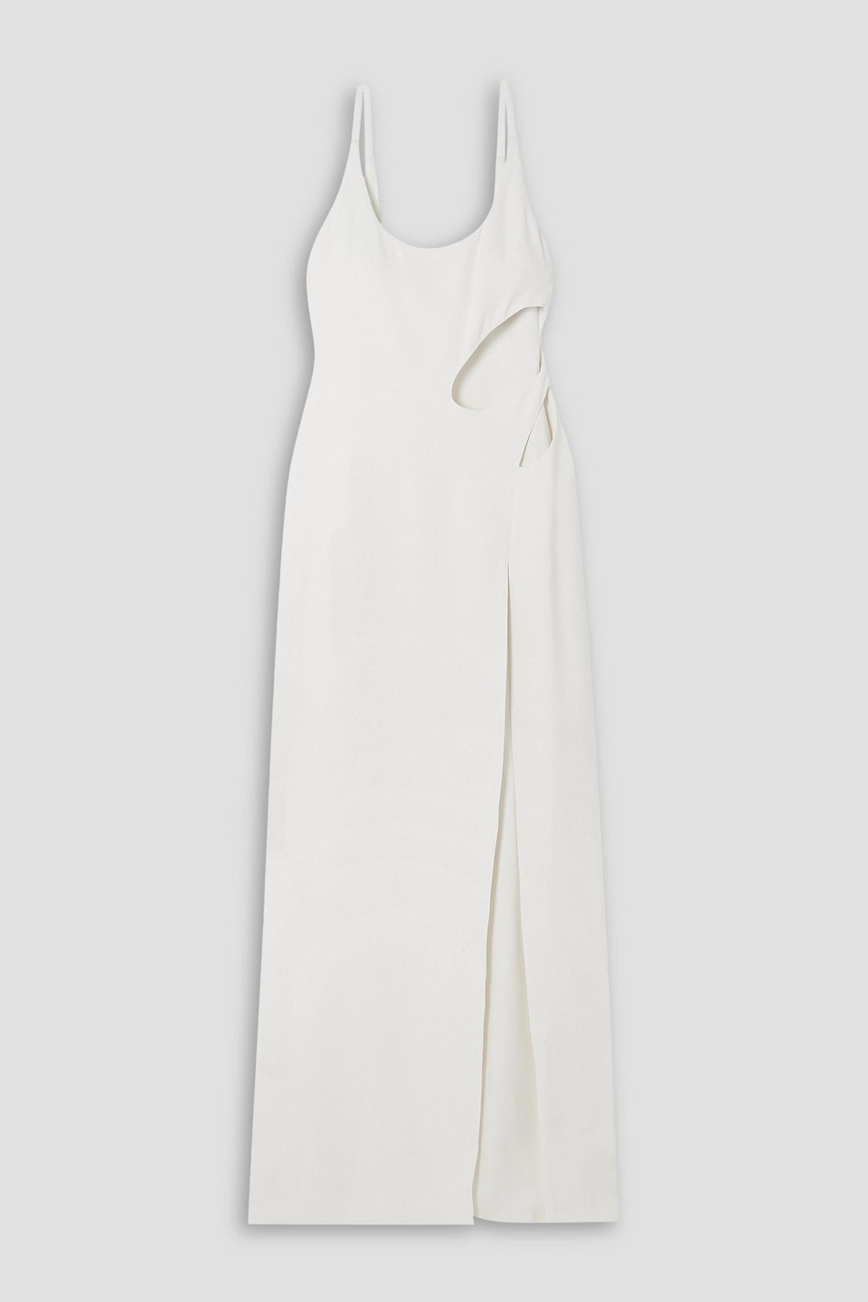 Et Ochs Rowena Cutout Cady Gown In Ivory