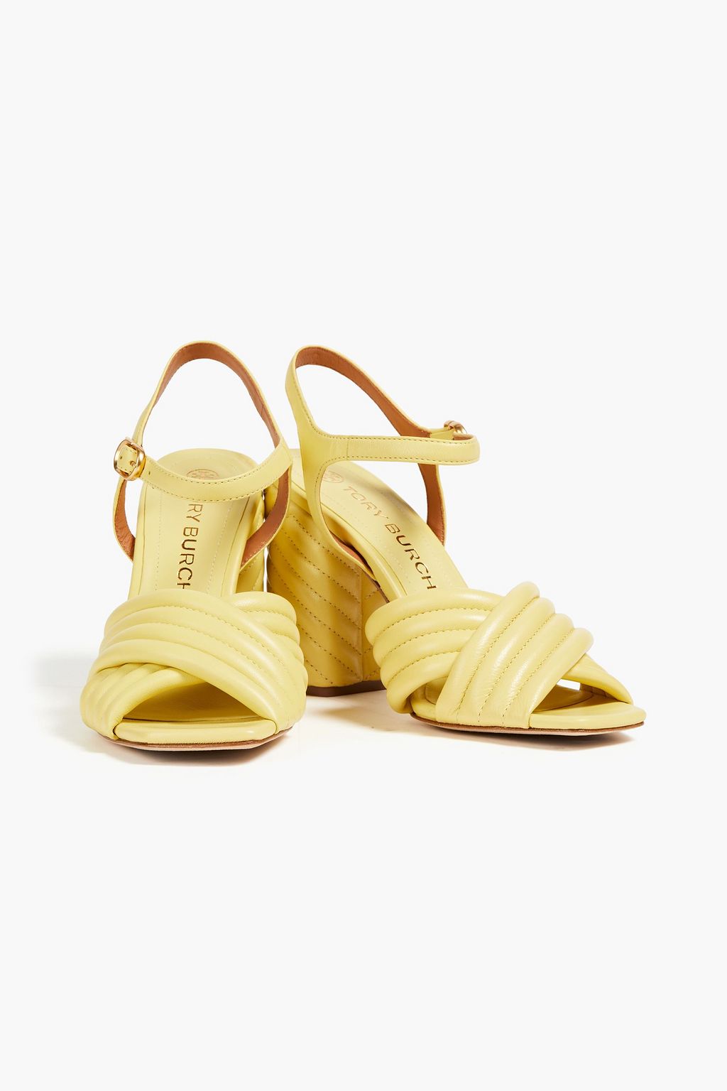 TORY BURCH Quilted leather sandals