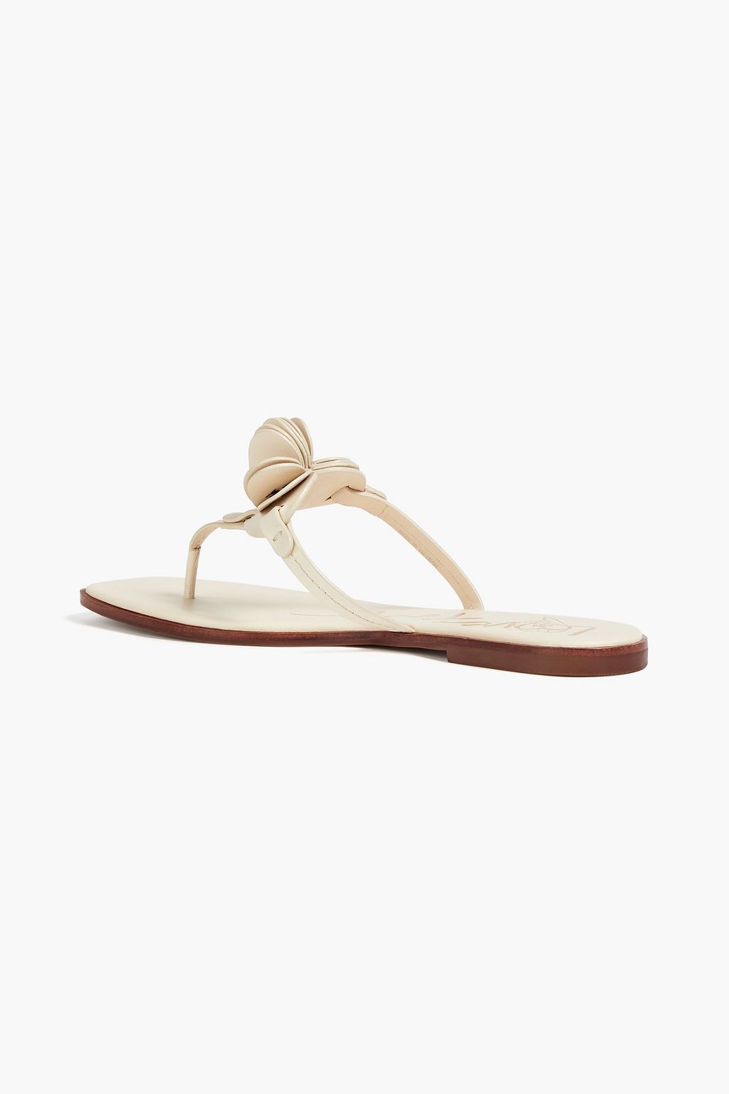 TORY BURCH Textured-leather sandals