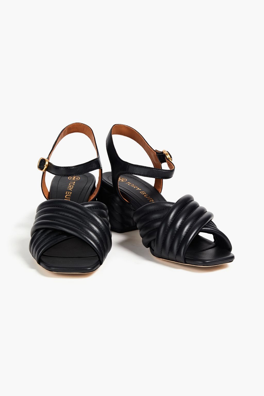 TORY BURCH Quilted leather sandals