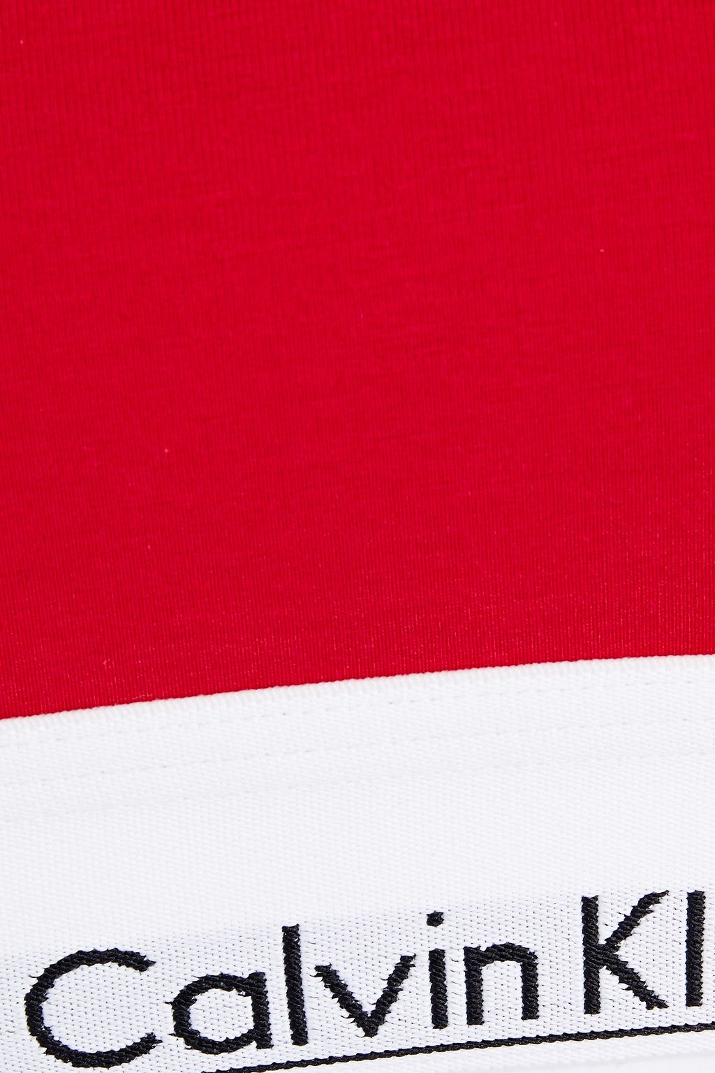 CALVIN KLEIN Stretch-jersey sports bra