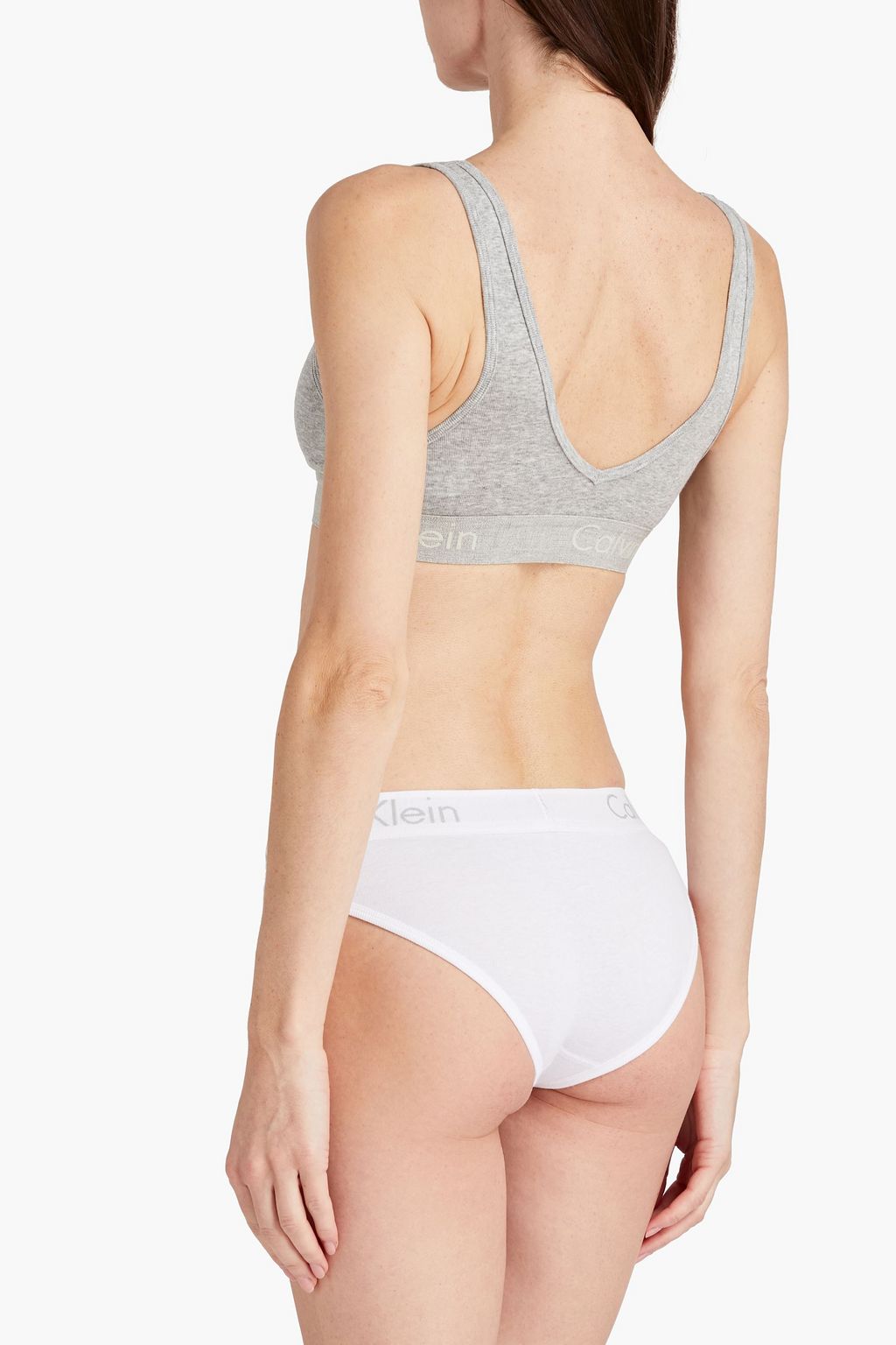 CALVIN KLEIN Cotton-jersey low-rise briefs