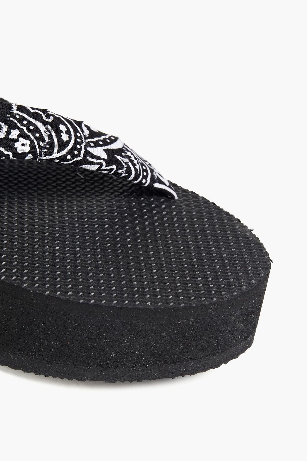 ARIZONA LOVE Trekky printed canvas platform sandals