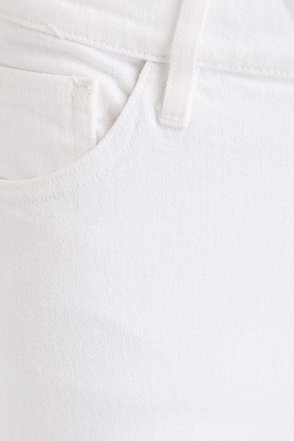 3X1 NYC Frayed high-rise straight-leg jeans