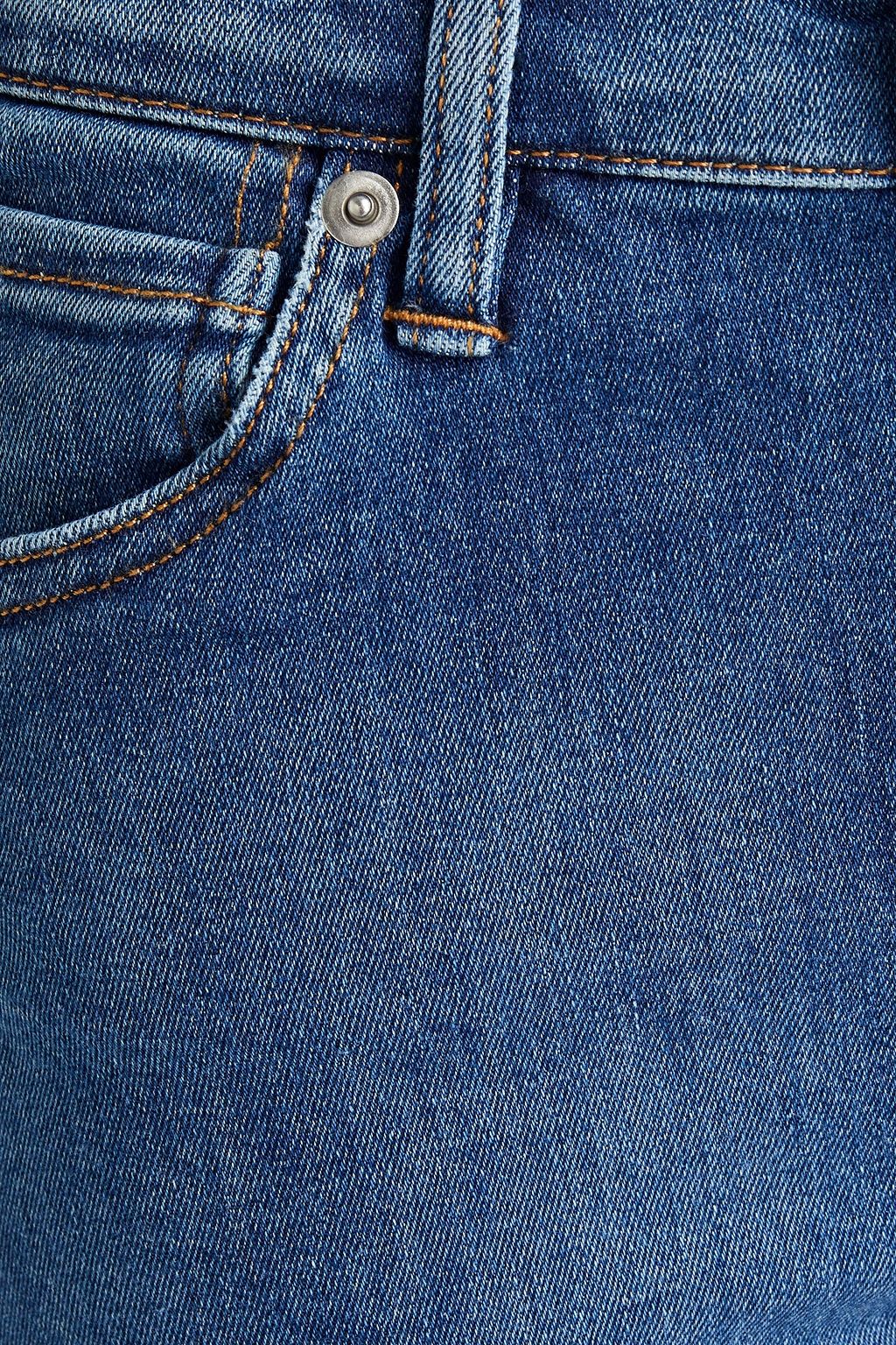 3X1 NYC Andrea faded high-rise skinny jeans