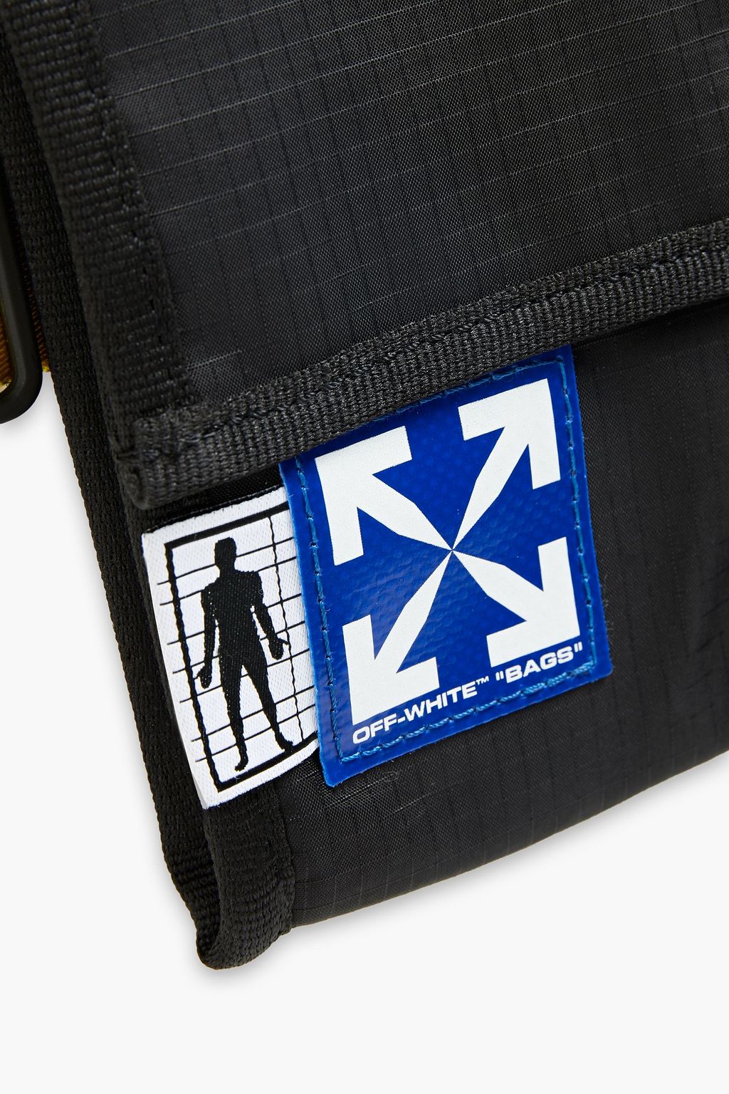 OFF-WHITE™ Appliquéd shell belt bag