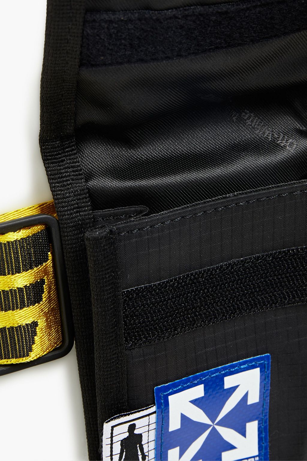 OFF-WHITE™ Appliquéd shell belt bag