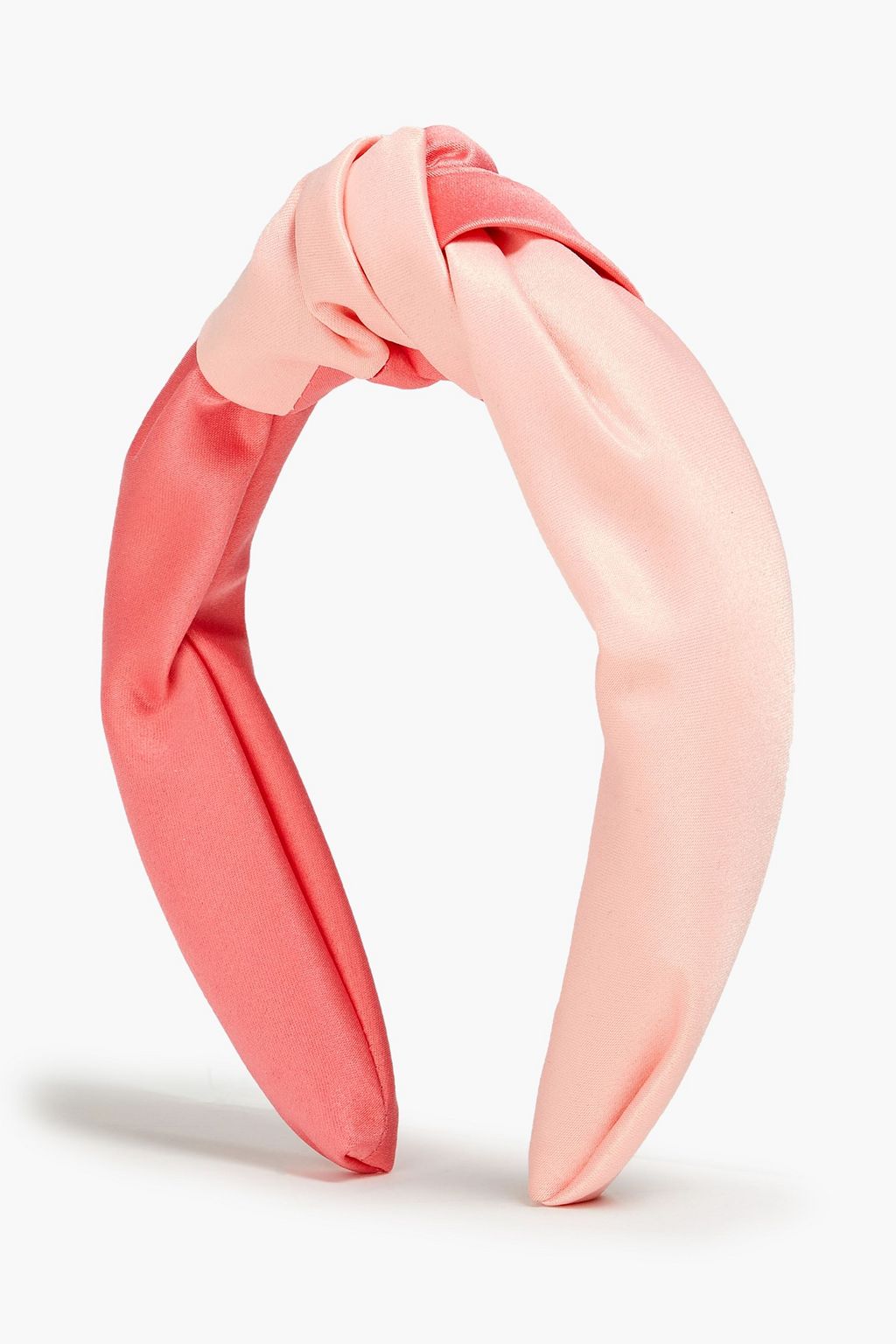 EUGENIA KIM Karyn knotted two-tone satin headband