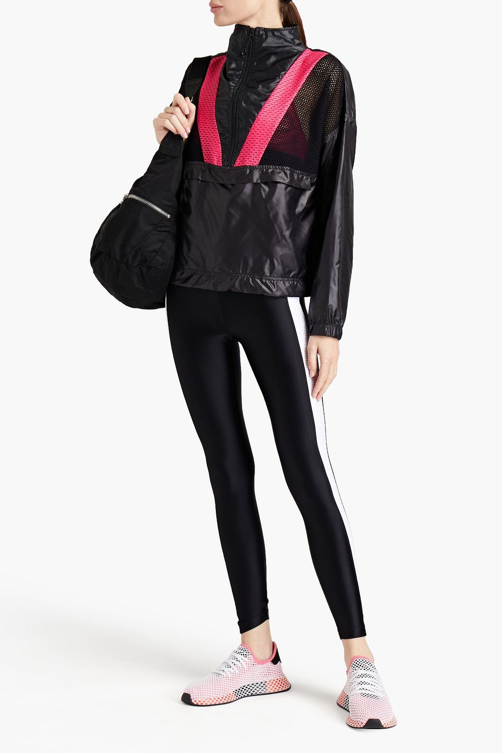 KORAL Tribal Vento mesh-paneled shell jacket