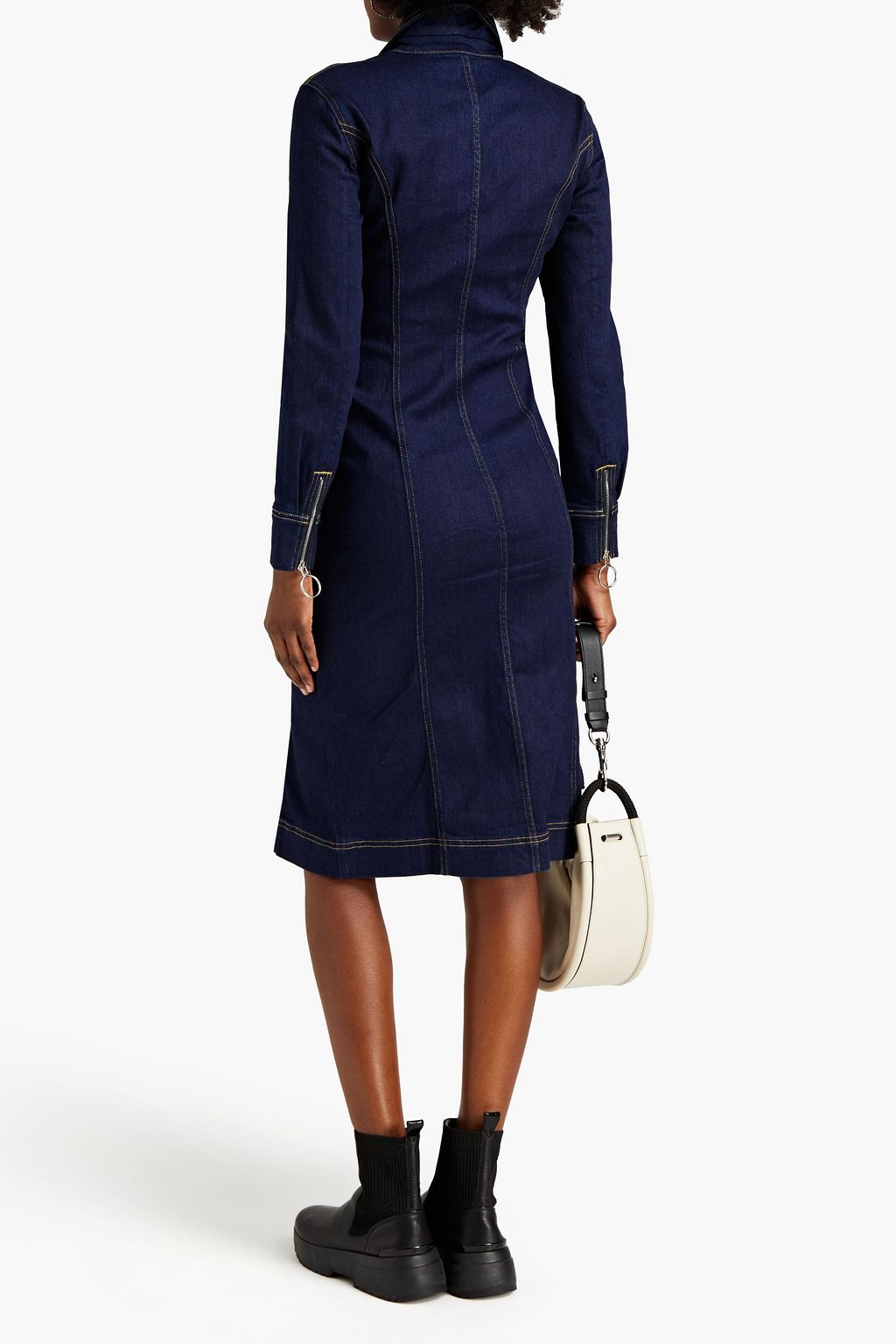 3X1 NYC Denim midi dress