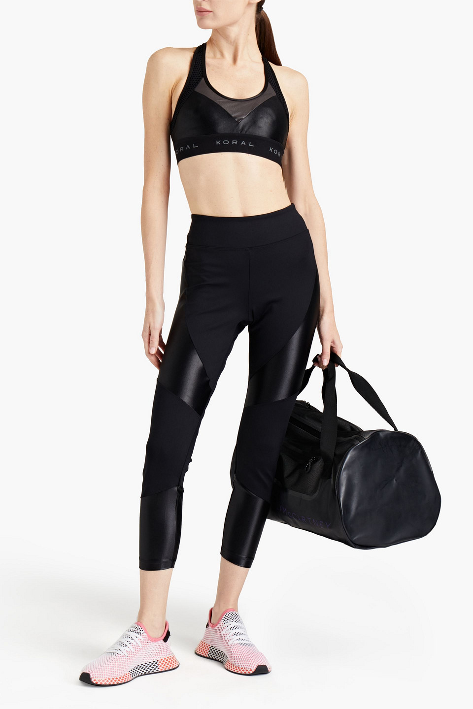 Koral Forge Neoprene Leggings In Black