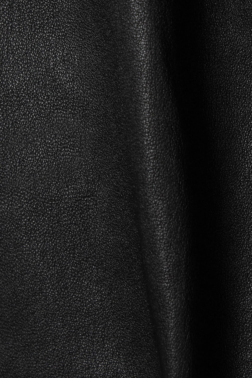 SPRWMN STRAPLESS LEATHER MINI DRESS