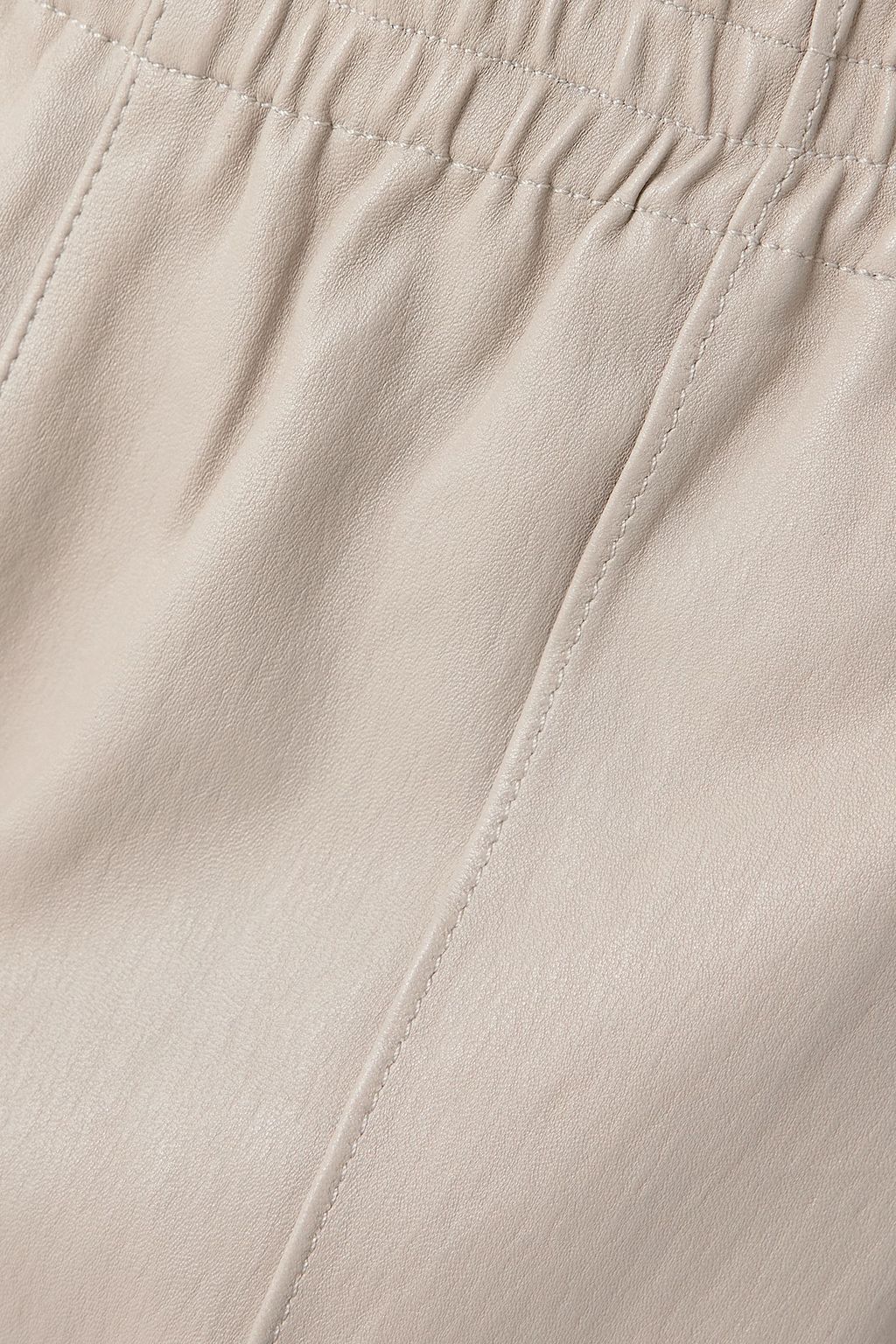 SPRWMN Paneled leather track pants