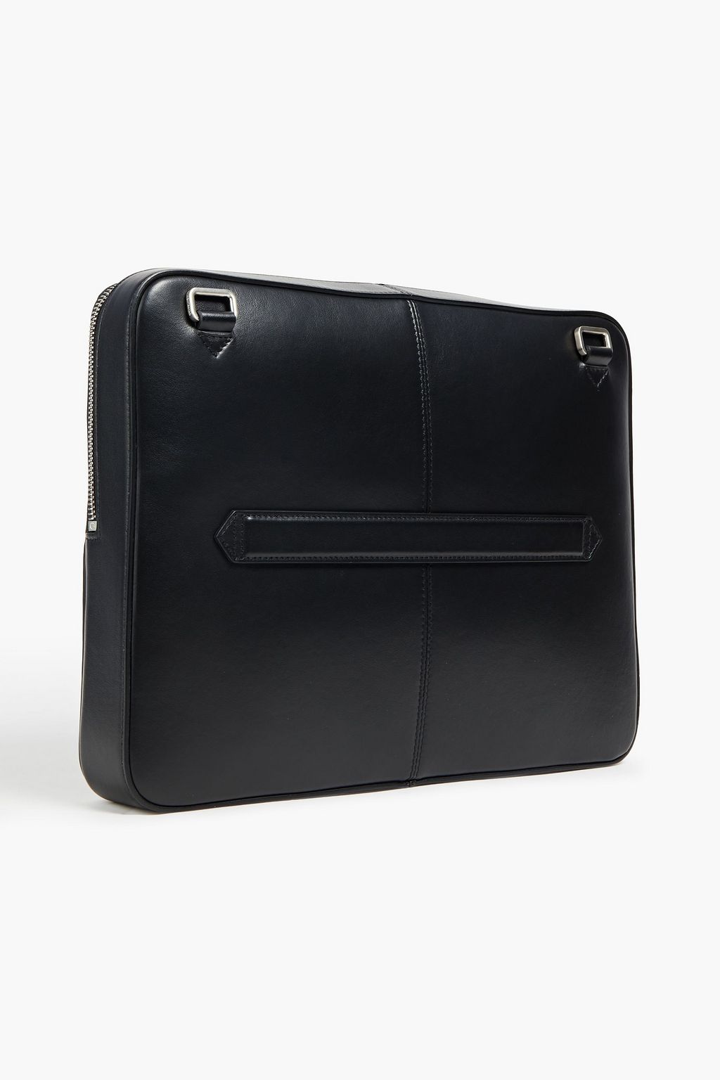 MONTBLANC Pebbled-leather laptop case