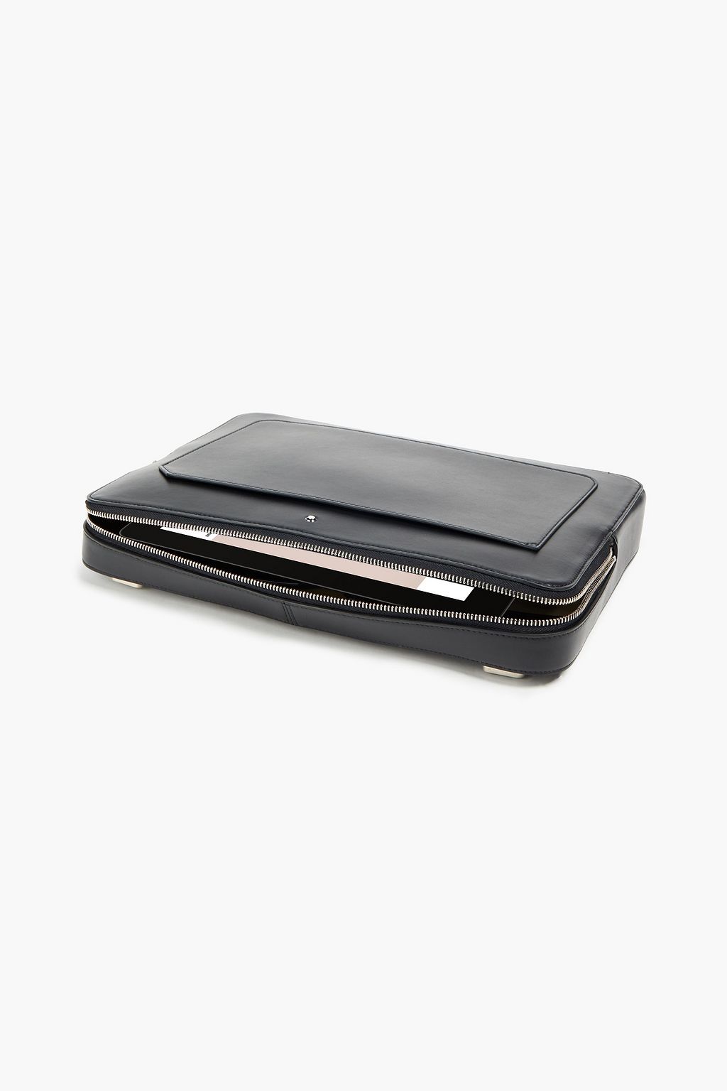 MONTBLANC Pebbled-leather laptop case