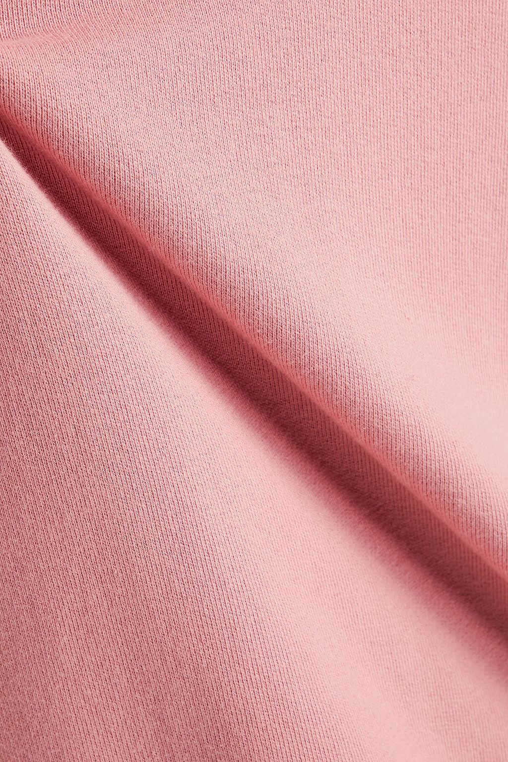 REJINA PYO Drew two-tone organic French cotton-terry sweatshirt