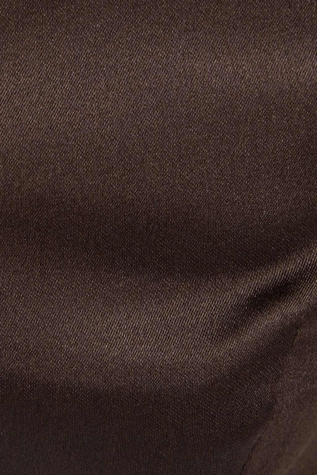 MAGDA BUTRYM Silk-blend satin bra top