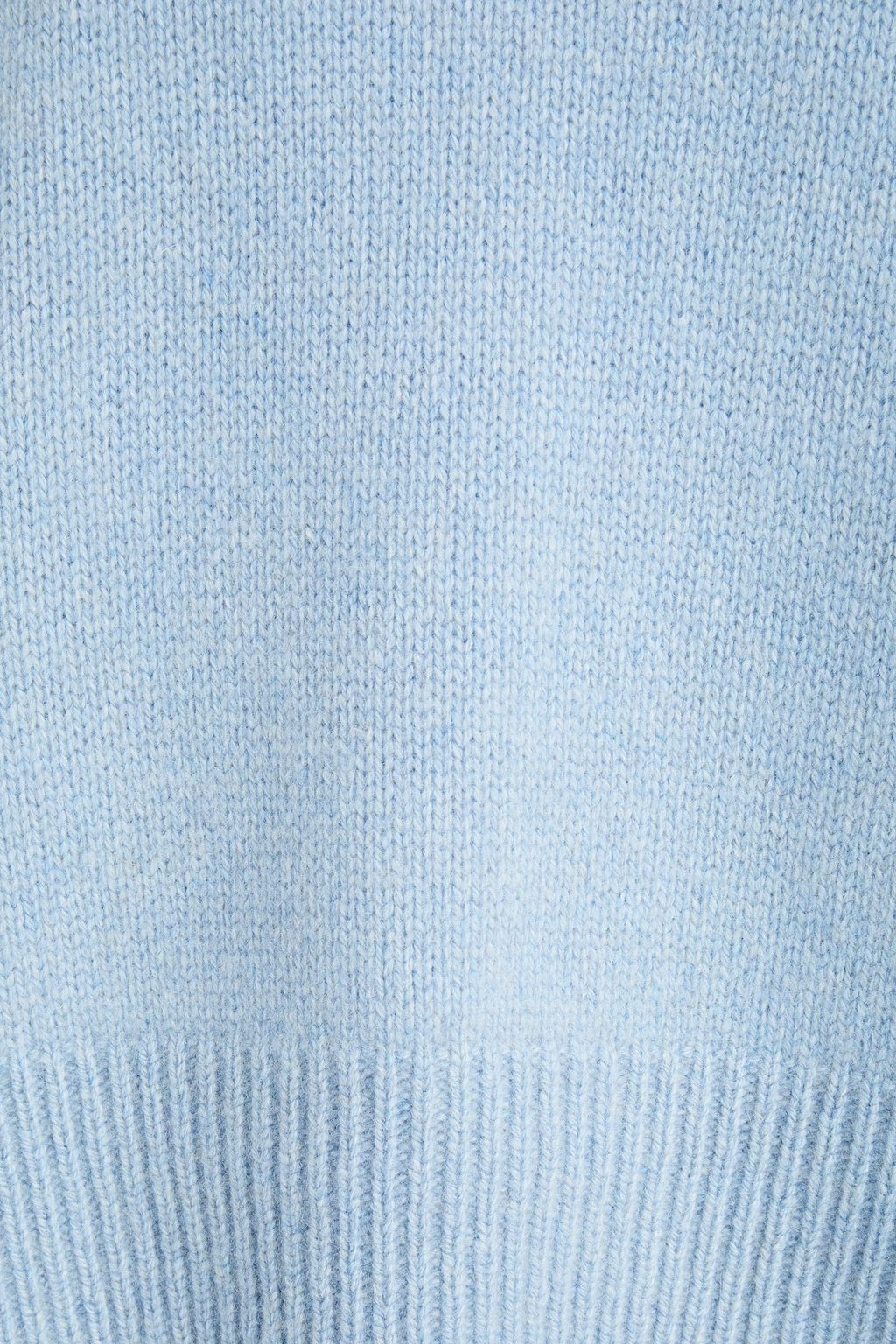 REJINA PYO Peyton cutout cashmere and wool-blend turtleneck sweater