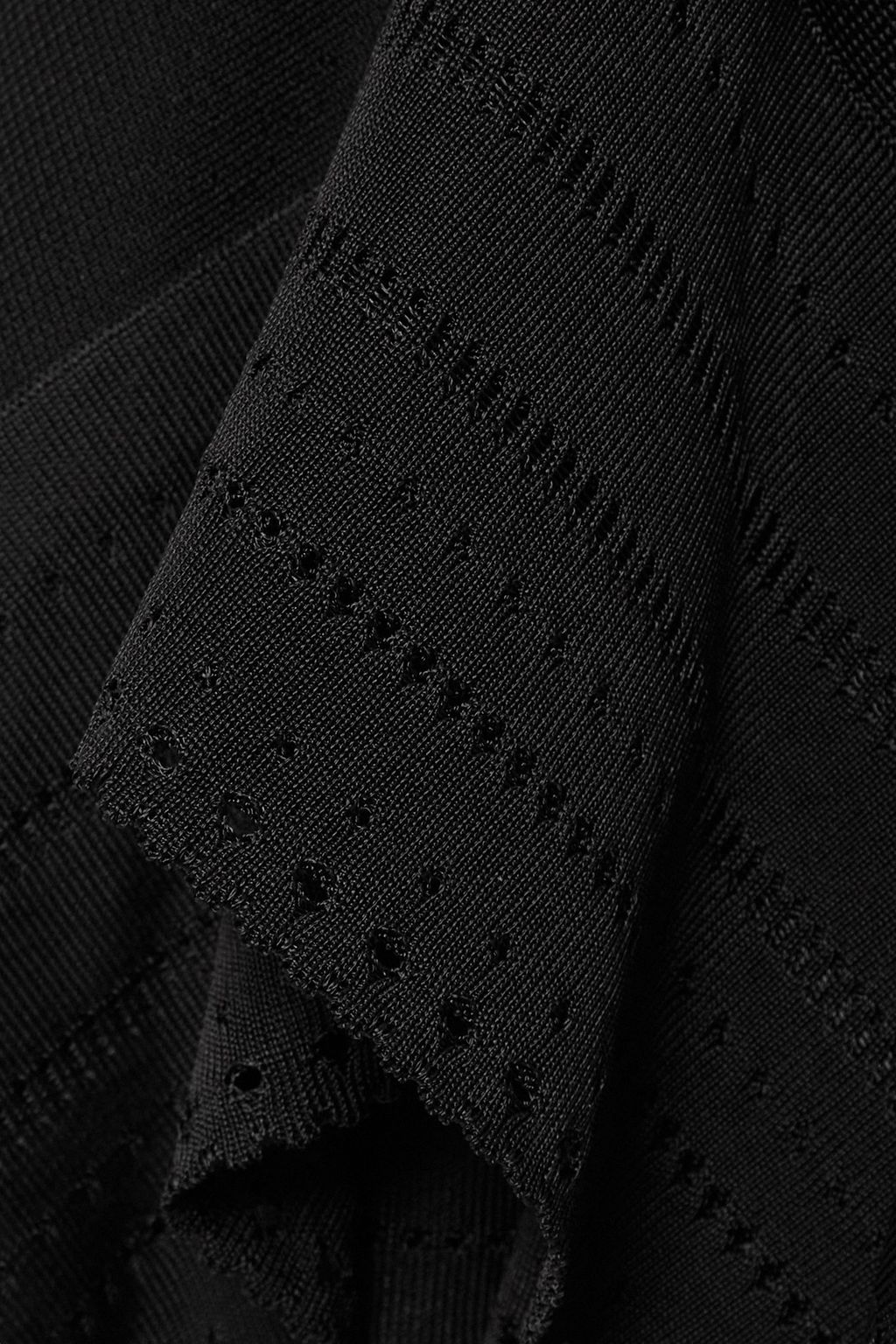 ALEXANDRE VAUTHIER Asymmetric stretch-knit dress