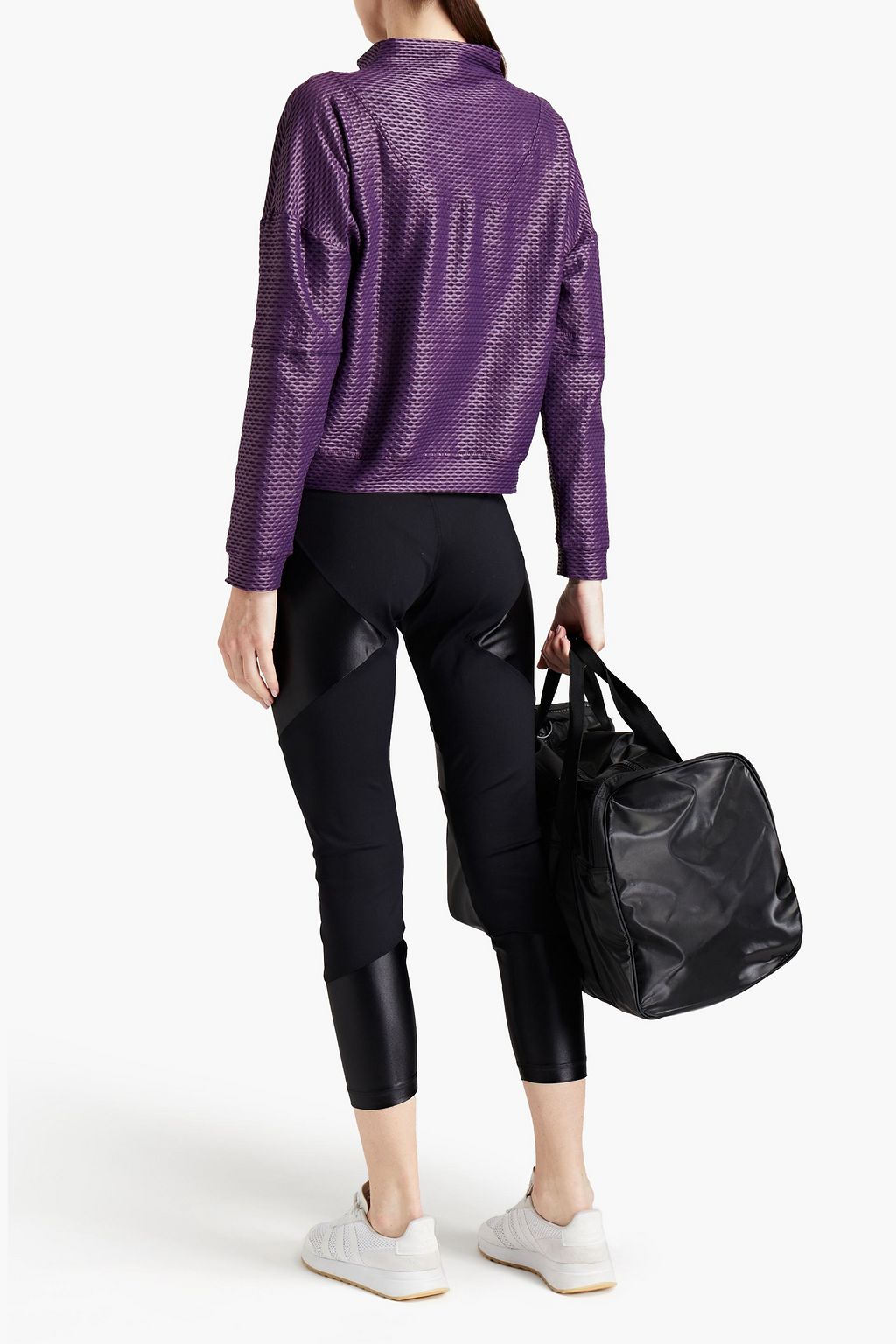 KORAL Cairo Netz printed mesh sweatshirt