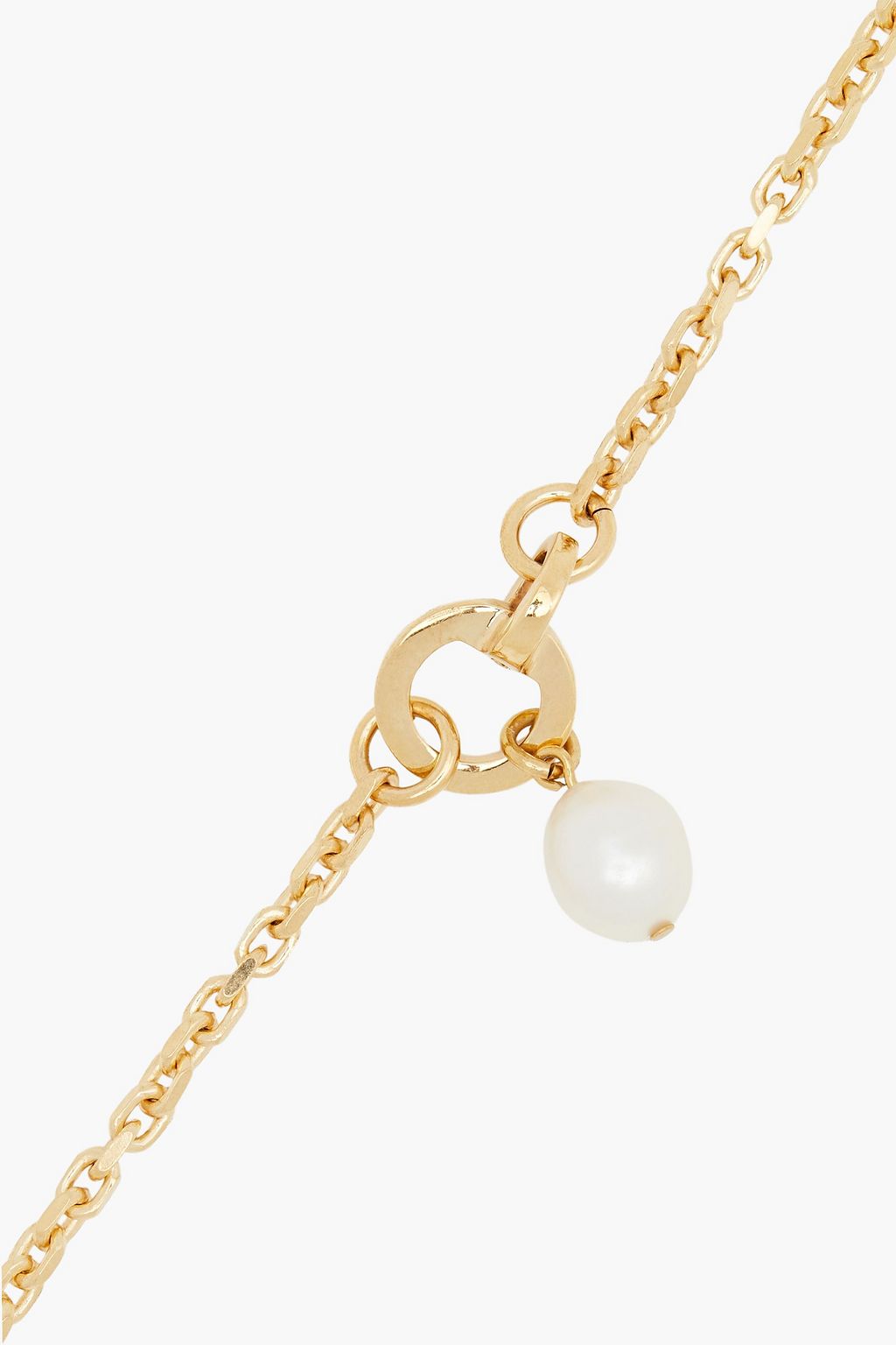 CORNELIA WEBB Gold-plated pearl necklace